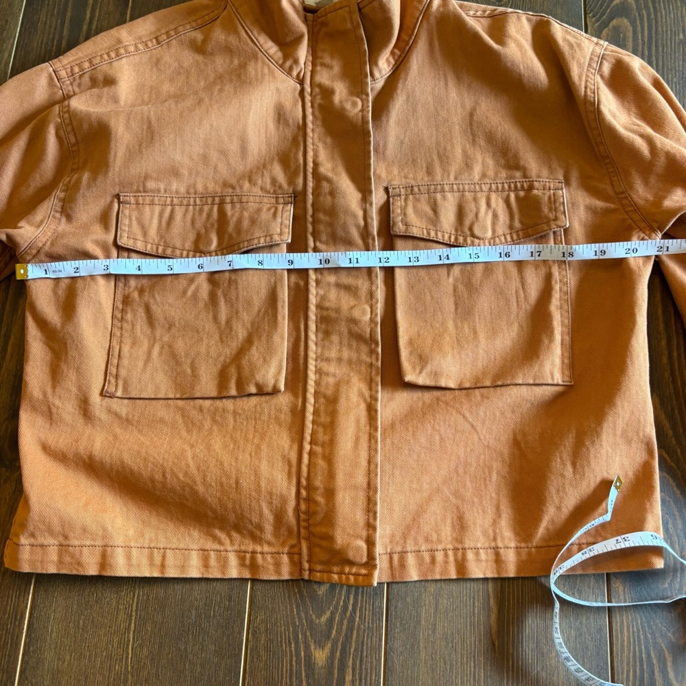 a.n.a Rust Utility Jacket - Picture 8 of 11